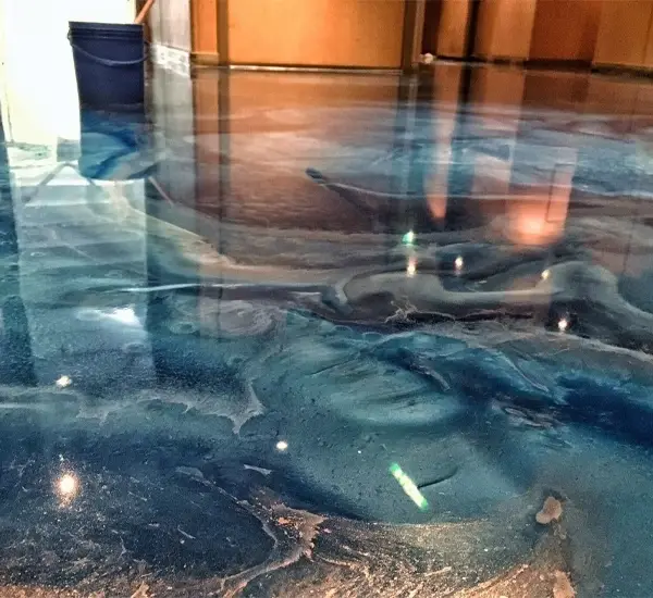 Splendid Metallic Epoxy in Hendersonville, TN