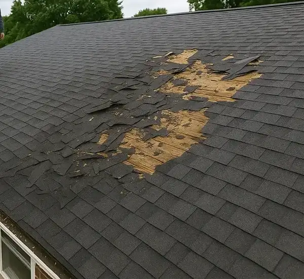 Storm Damage Roof Repair in Sherwood, AR