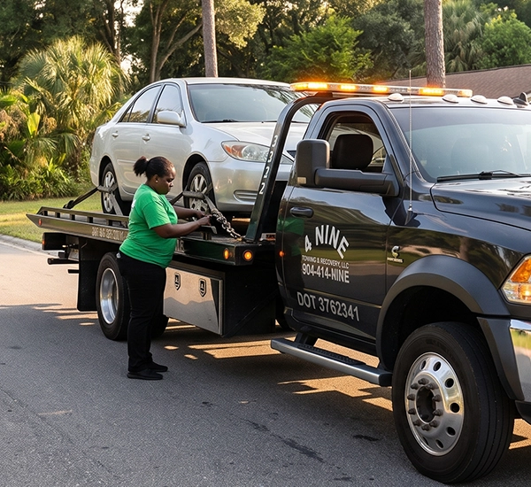 Light Duty Towing Services in Jacksonville, FL